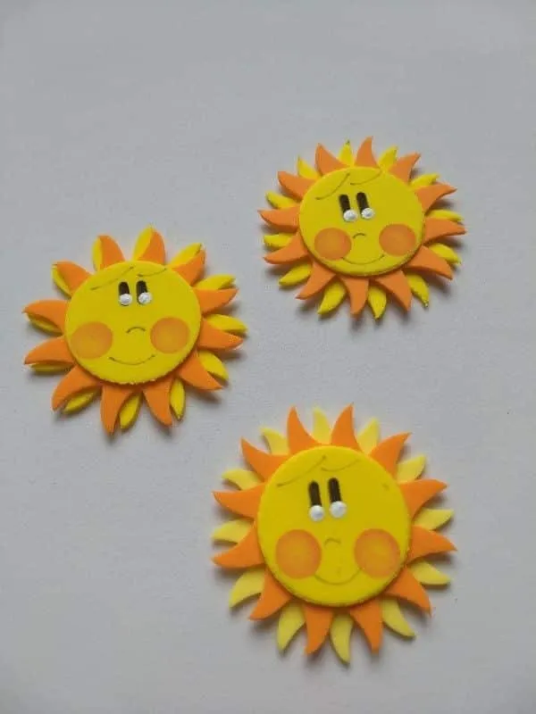 Molde de Sol para imprimir - Artesanato Passo a Passo! Molde de Sol para imprimir - Artesanato Passo a Passo!