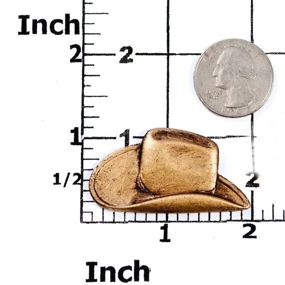 Molde de sombrero de vaquero de silicona: molde de joyería - Etsy México