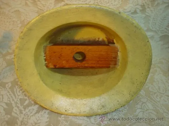 molde para sombreros de madera antiguo | 11719778