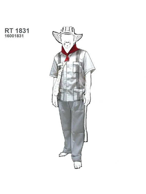 MOLDE: TRAJE CUMBIA COLOMBIA RT 1831