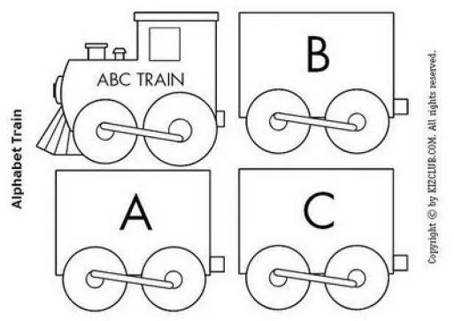 Plantillas infantiles trenes - Imagui