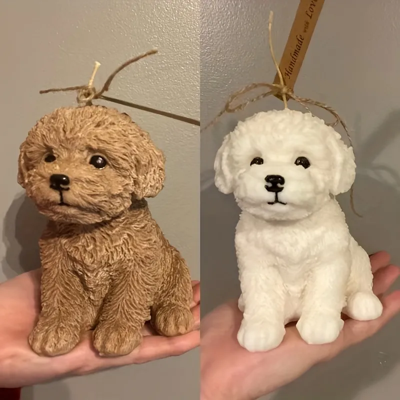 Molde De Vela De Perro Bonito, Molde De Silicona De Cera De Soja Para  Cachorros De Peluche, Molde De Yeso Epoxi - Arte Y Manualidades - Temu  Mexico