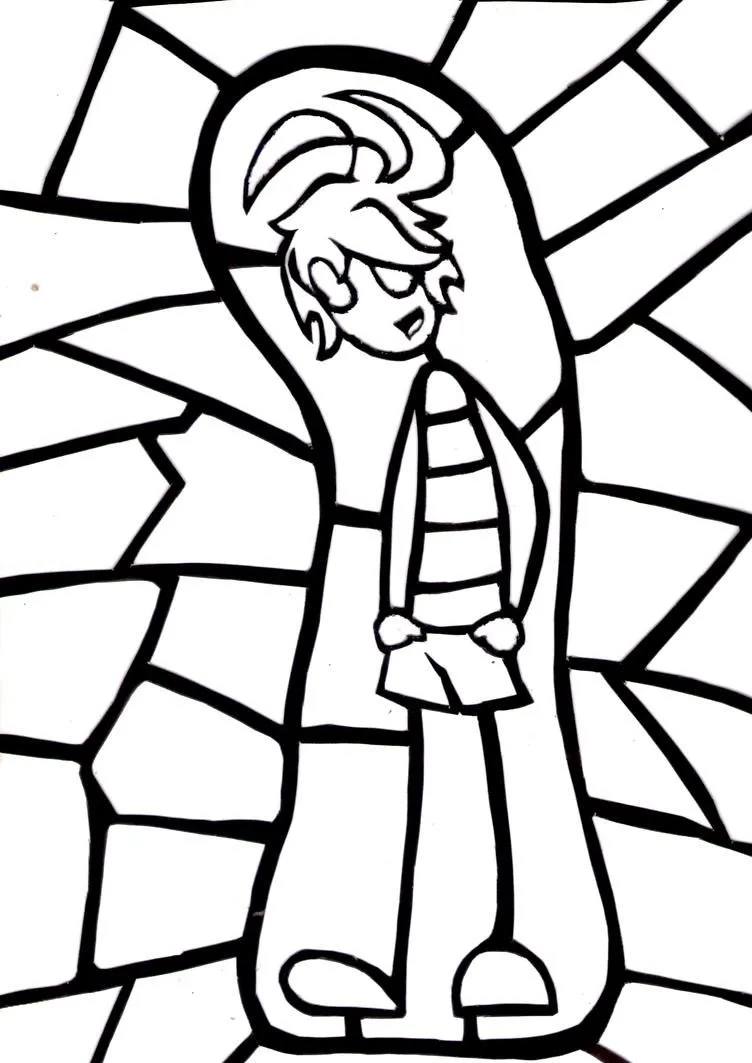 Molde vitral - Nowaki by SakuraCardStar on DeviantArt Molde vitral - Nowaki by SakuraCardStar on DeviantArt