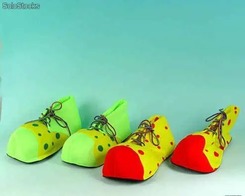 Moldes para hacer zapatos de payaso en foami - Imagui