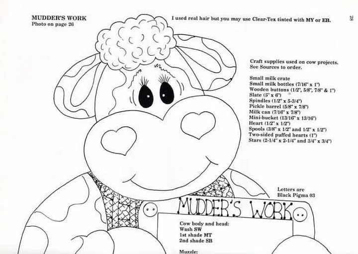 Vacas en foami para la nevera y cocina - Imagui