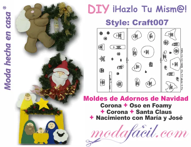 Moldes de adorno del nacimiento del niño Jesús - Modafacil Moldes de adorno del nacimiento del niño Jesús - Modafacil