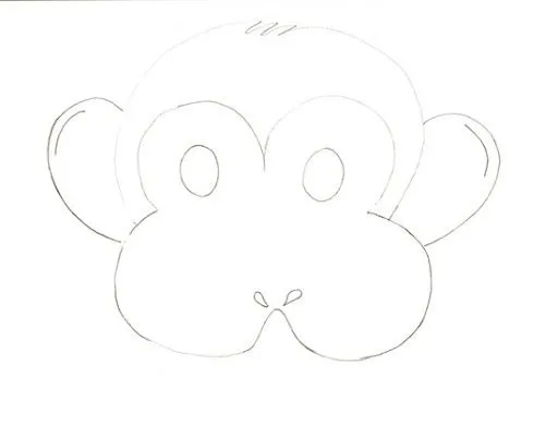 Moldes de micos en foami - Imagui