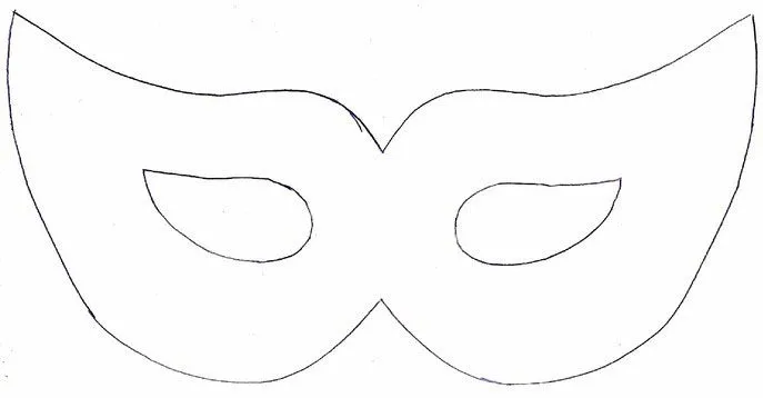 Moldes de Antifaces | Rayito de Colores