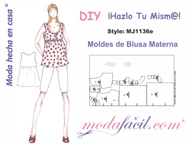 moldes de baby doll | facilisimo.com