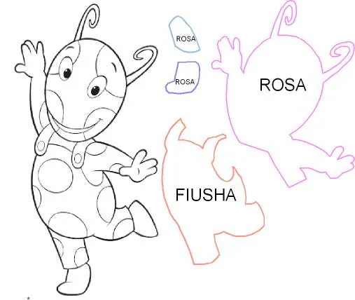 Molde de backyardigans - Imagui