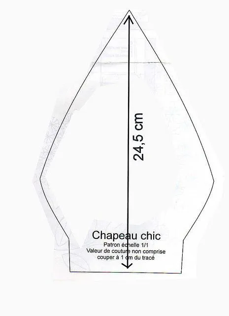 Moldes de boinas - Imagui