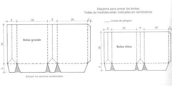 Moldes para bolsas de papel para imprimir - Imagui | bolsas de ...