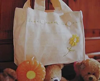 Bolso de verano - Bricolaje con tela - Guía de MANUALIDADES Bolso de verano - Bricolaje con tela - Guía de MANUALIDADES
