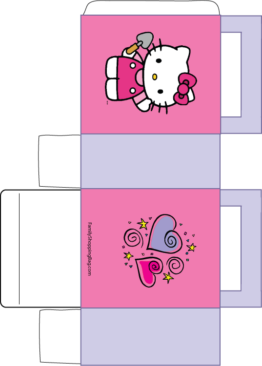 HELLO KITTY EN RETAZOS Y PUNTADAS: Kit de fiesta Hello Kitty HELLO KITTY EN RETAZOS Y PUNTADAS: Kit de fiesta Hello Kitty