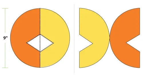 Medidas y moldes de bonetes de cumpleaños - Imagui