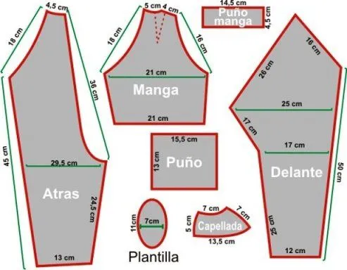 Molde de enterito para bebé - Imagui