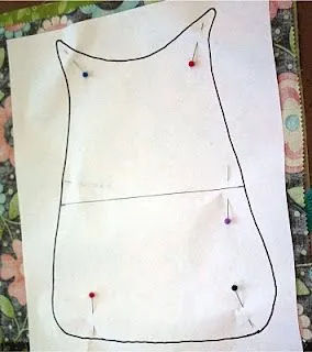 hacer del mismo molde de búho en tela de forro. hacer del mismo molde de búho en tela de forro.
