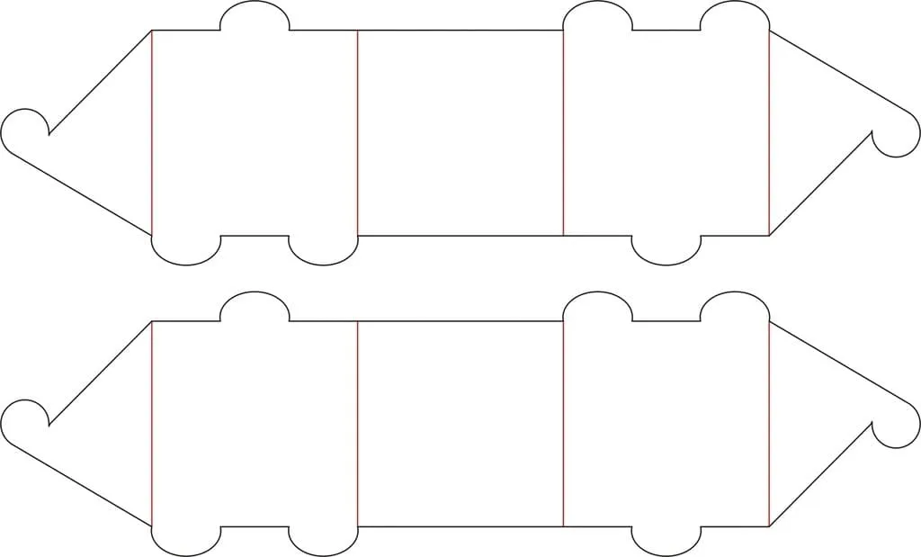 Moldes de cajas para imprimir PDF gratis, diseños originales y creativos Moldes de cajas para imprimir PDF gratis, diseños originales y creativos