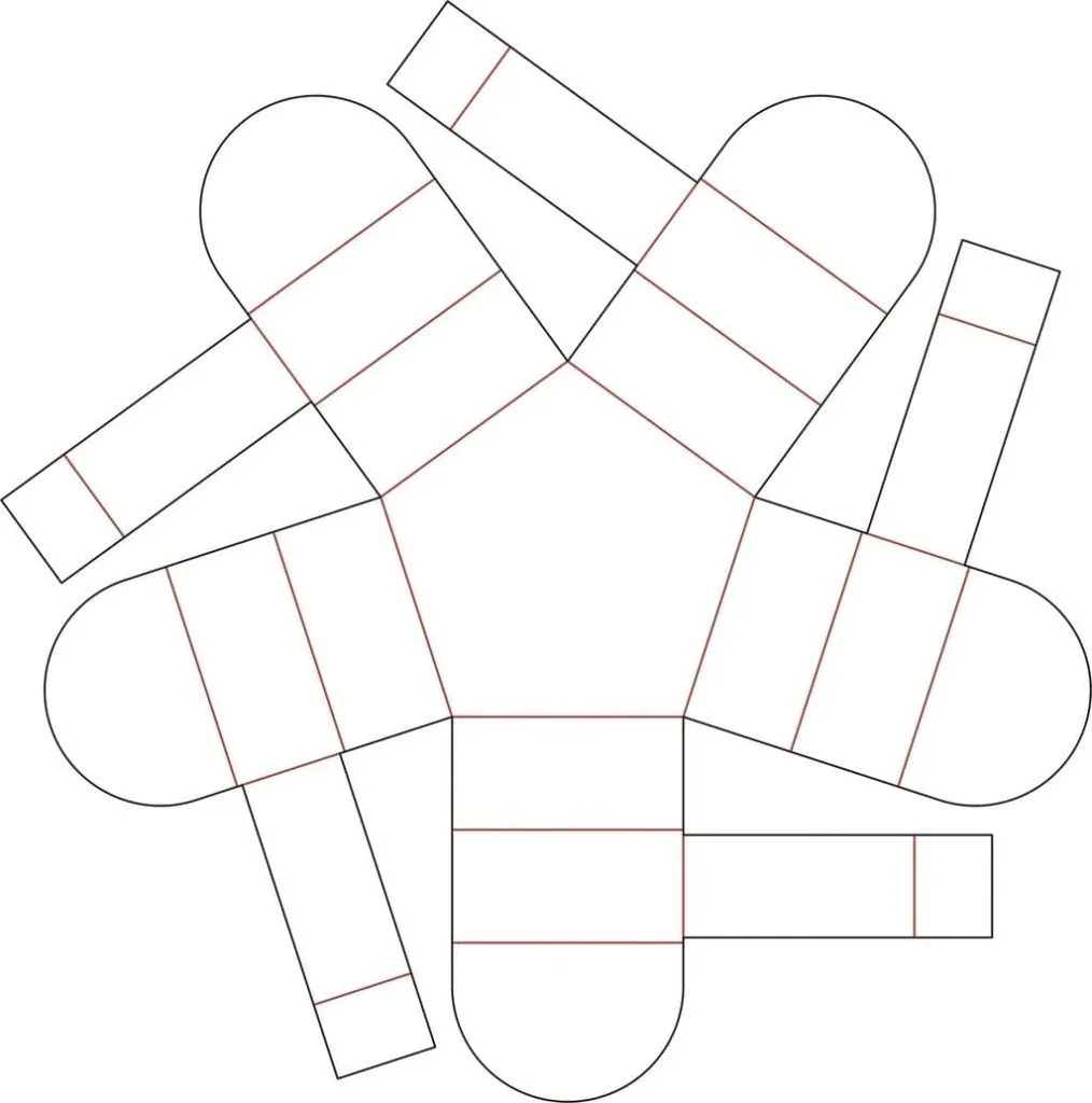 Moldes de cajas para imprimir PDF gratis, diseños originales y creativos Moldes de cajas para imprimir PDF gratis, diseños originales y creativos