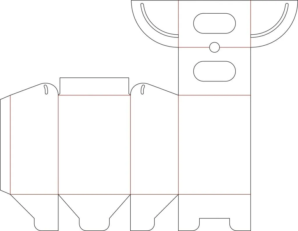 Moldes de cajas para imprimir PDF gratis, diseños originales y creativos Moldes de cajas para imprimir PDF gratis, diseños originales y creativos