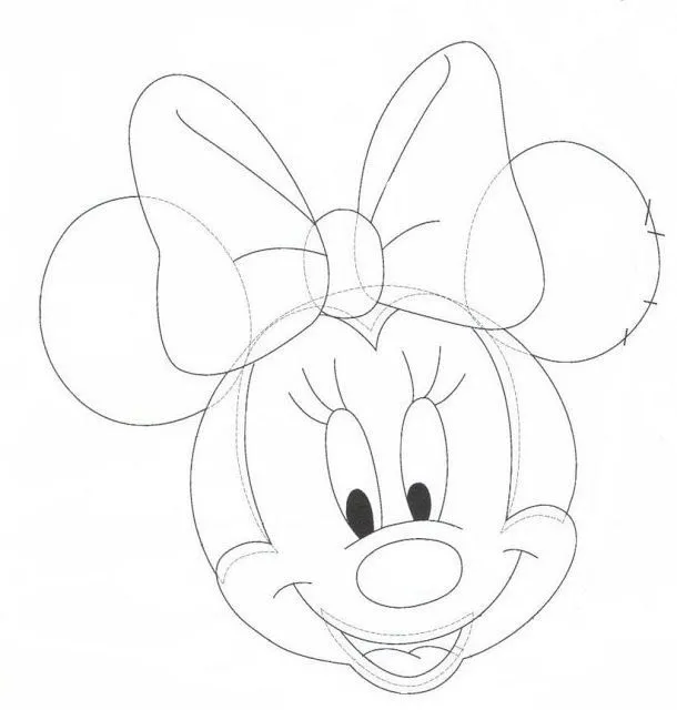 Moldes de la cara de Minnie Mouse. | Foamy | Pinterest | Minnie ... Moldes de la cara de Minnie Mouse. | Foamy | Pinterest | Minnie ...