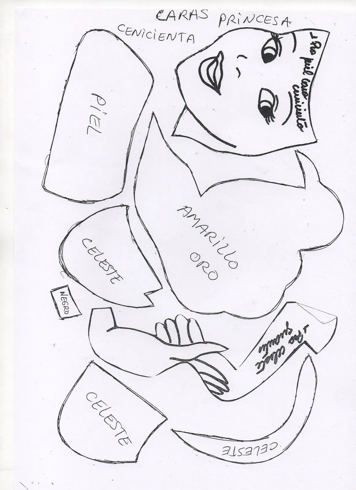 MOLDES DE CARAS PRINCESAS DISNEY PARA SORPRESAS O DULCEROS ...