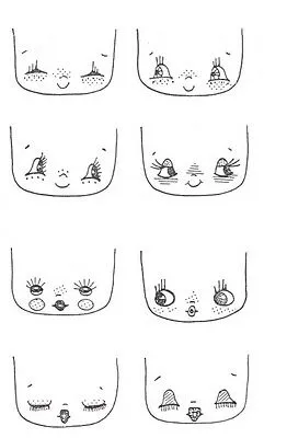 Moldes de caritas en foami - Imagui