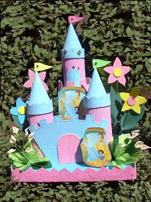 Molde de castillos de princesas - Imagui