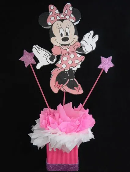 Moldes de centro de mesa de Minnie bebé | mimi | Pinterest
