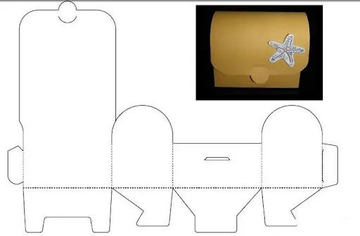 Moldes de cofres para imprimir - Imagui