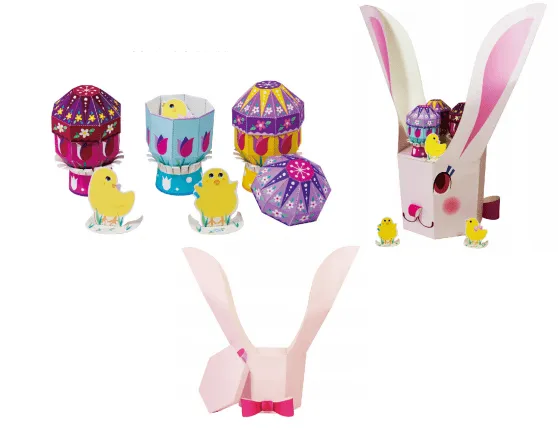 Moldes de conejos de pascua - Imagui