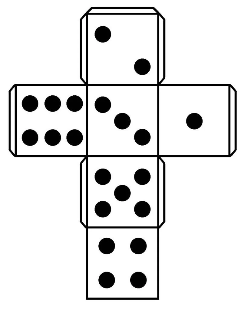 Moldes de Dados para Imprimir - Aprender a Desenhar Moldes de Dados para Imprimir - Aprender a Desenhar