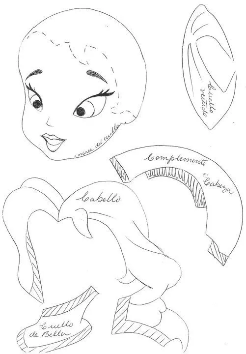 Moldes das princesas Disney - Imagui Moldes das princesas Disney - Imagui