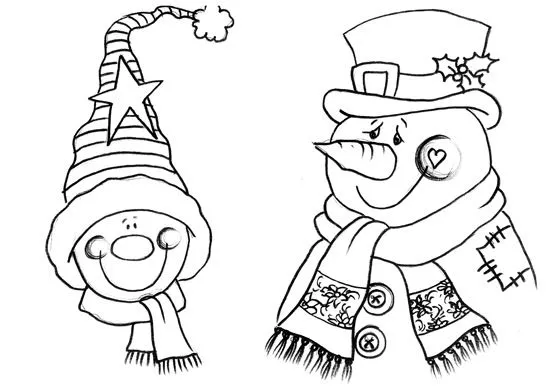 Moldes y dibujos de navidad para manualidades I | Todo en GOMA EVA