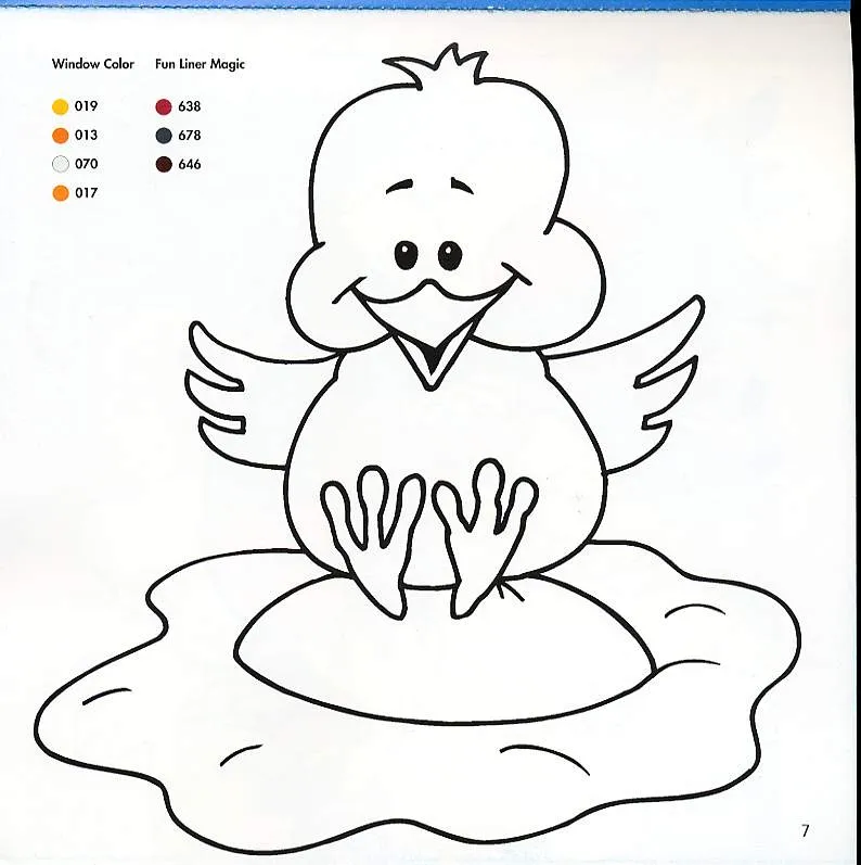 Moldes de dibujos para pintar en vidrio