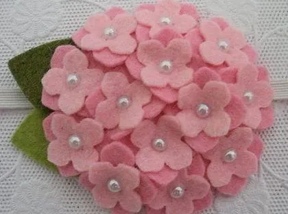 Moldes y diseños de flores en fieltro - Paperblog Moldes y diseños de flores en fieltro - Paperblog
