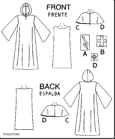 Patrones para disfraces de Halloween - Imagui
