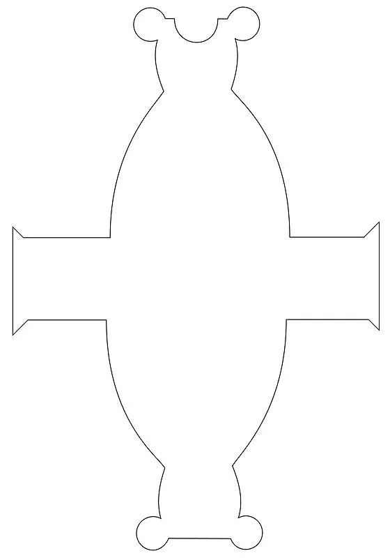 Moldes de disfraz de Minnie - Imagui