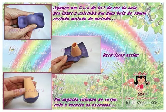 Moldes em eva fofuchas - Imagui