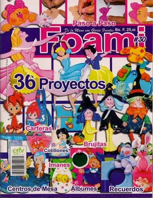 moldes para hacer figuras de disney foamy | craft magazines 1 ... moldes para hacer figuras de disney foamy | craft magazines 1 ...