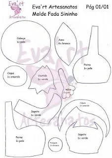 Moldes y Figuras de Sucha Foami: fofuchas planas Moldes y Figuras de Sucha Foami: fofuchas planas