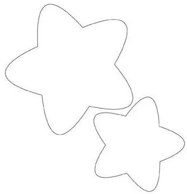 Moldes y Figuras de Sucha Foami: moldes de estrellas Moldes y Figuras de Sucha Foami: moldes de estrellas