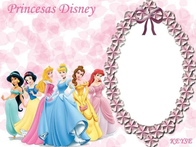 Moldes y Figuras de Sucha Foami: princesas disney