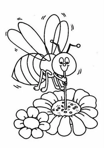 Molde para patchcolagem – Abelhinha na flor | Arlices Bordados