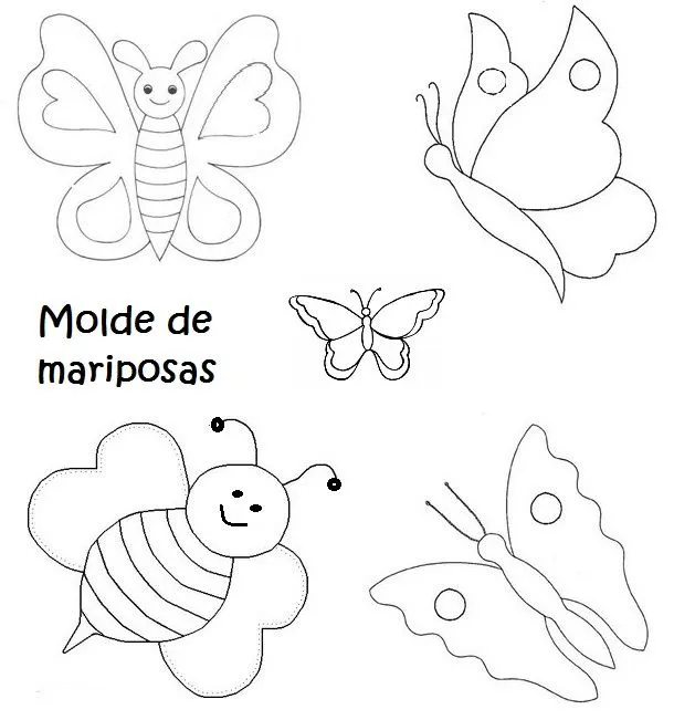 Moldes de flores, mariposas y hojas, | RECREAR - MANUALIDADES - ARTE Moldes de flores, mariposas y hojas, | RECREAR - MANUALIDADES - ARTE
