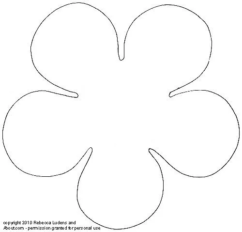 Patrones para hacer flores con goma eva - Imagui Patrones para hacer flores con goma eva - Imagui