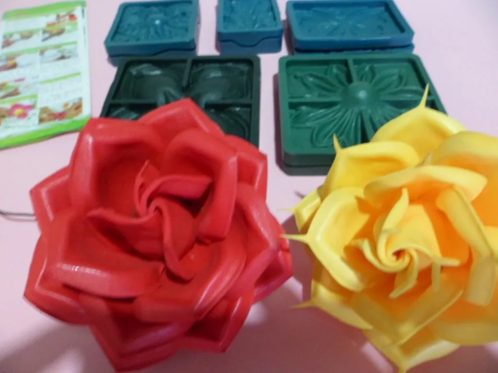 MOLDES PARA FLORES DE GOMA EVA | MOLDES PARA HACER FLORES EN GOMA EVA