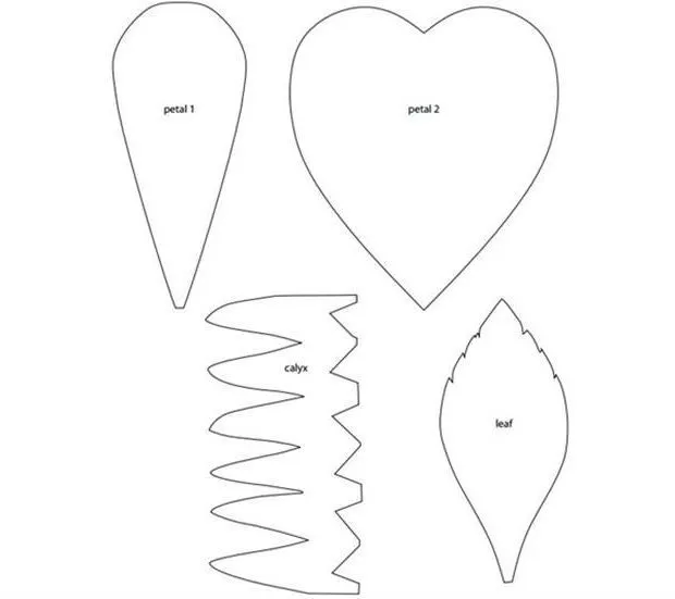 moldes para hacer la flores de papel crepe | FLORES VARIAS ... moldes para hacer la flores de papel crepe | FLORES VARIAS ...