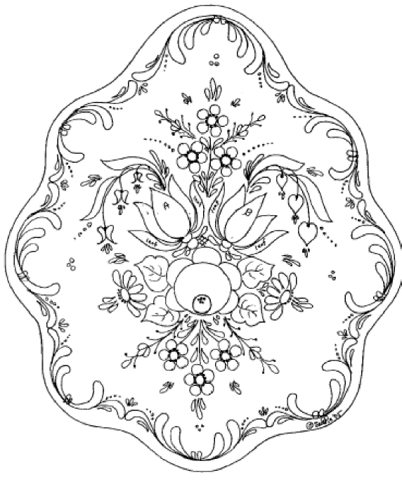 Moldes de flores para pintar en tela - Imagui Moldes de flores para pintar en tela - Imagui
