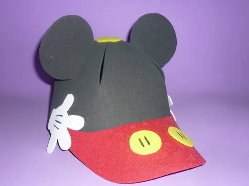 Moldes foamy gorras de Mickey Mouse - Imagui | foamy | Pinterest ... Moldes foamy gorras de Mickey Mouse - Imagui | foamy | Pinterest ...